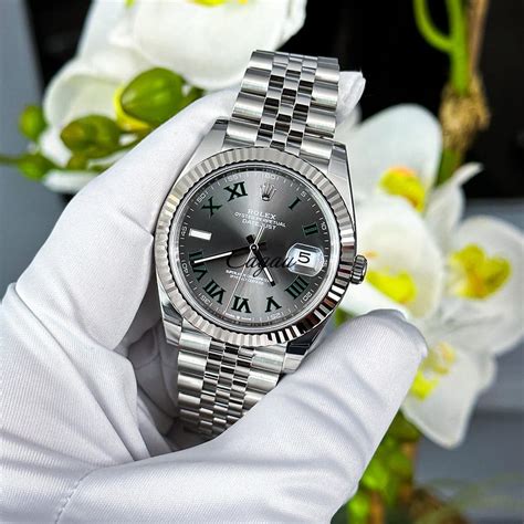 rolex wimbledon gold and silver